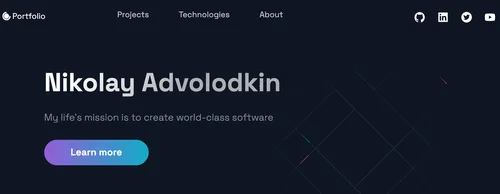 Dev Portfolio Website